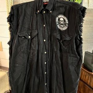 Men’s large Second Amendment sleeveless shirt